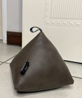 Brown Leather Fabric Doorstoper
