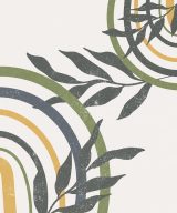Shades of Green Boho Wall Art Prints - A3 Unframed