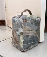 Fabric Leaf Rectangular Doorstop