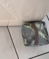 Fabric Leaf Rectangular Doorstop