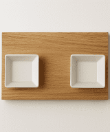 Tapas Chopping Board with 2 Dishes